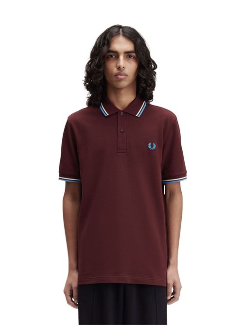 polo FRED PERRY | M3600PZ63 BORDEAUX